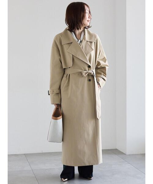 Te chichi（テチチ）の「ロングトレンチコート《2026 spring catalog item》（その他アウター・レディース・ベージュ・F）」の6枚目の写真