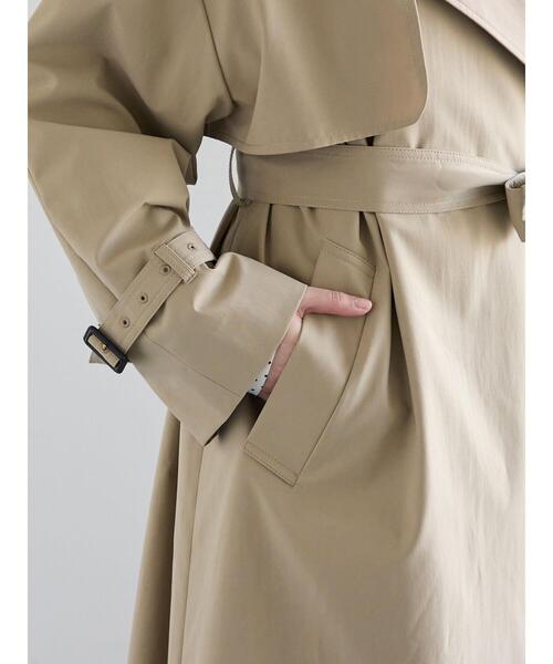 Te chichi（テチチ）の「ロングトレンチコート《2026 spring catalog item》（その他アウター・レディース・ベージュ・F）」の12枚目の写真