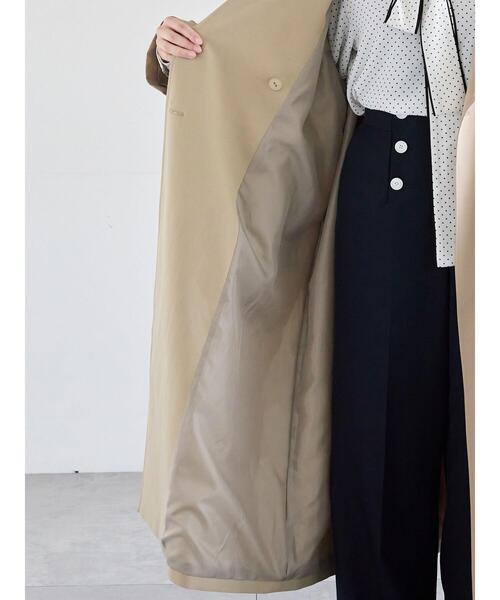 Te chichi（テチチ）の「ロングトレンチコート《2026 spring catalog item》（その他アウター・レディース・ベージュ・F）」の13枚目の写真