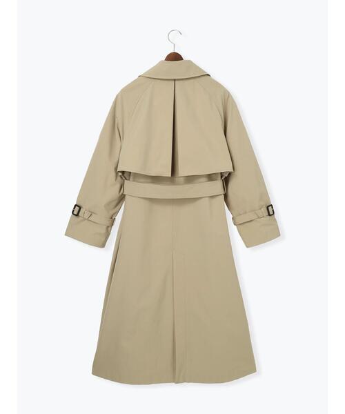 Te chichi（テチチ）の「ロングトレンチコート《2026 spring catalog item》（その他アウター・レディース・ベージュ・F）」の15枚目の写真