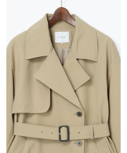 Te chichi（テチチ）の「ロングトレンチコート《2026 spring catalog item》（その他アウター・レディース・ベージュ・F）」の16枚目の写真