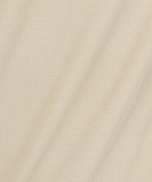 NOLLEY’S（ノーリーズ）の「ケーブルニットダブルカラーTee 26SS（Tシャツ/カットソー・メンズ・ネイビー/ベージュ/ホワイト・XL/L/M/S）」の22枚目の写真