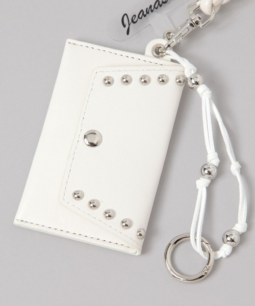 JEANASIS（ジーナシス）の「カードケースツキスマホショルダー/638331（スマホグッズ・レディース・ブラック/ホワイト・FREE）」の12枚目の写真