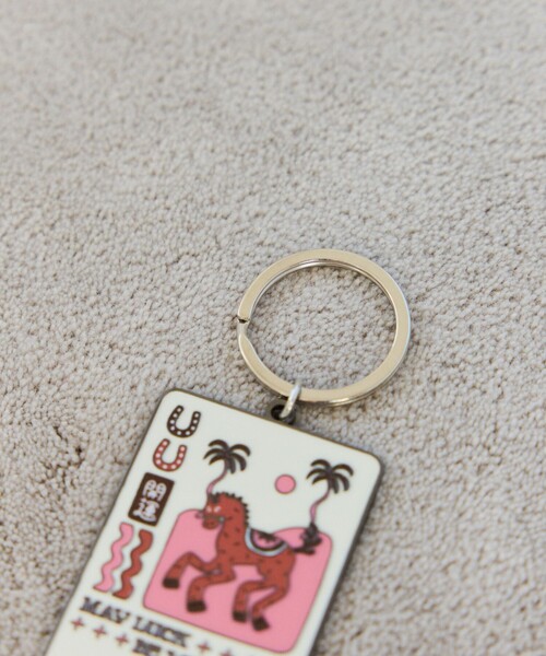FREAK'S STORE（フリークスストア）の「TOYAMEG × FREAK'S STORE/トーヤメグ フリークスストア 開運KEY HOLDER ホースモチーフ キーホルダー（キーホルダー・メンズ・ブルー/ベージュ・ONE SIZE）」の11枚目の写真