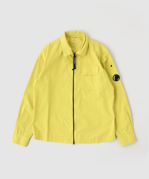 C.P. COMPANY（シーピーカンパニー）の「C.P.Company / シーピーカンパニー ORGANIC GABARDINE ZIPPED LENS OS（シャツ/ブラウス・メンズ・ブルー系その他/イエロー/オレンジ/カーキ/グレー/ブラック・MEDIUM/SMALL/LARGE）」の5枚目の写真