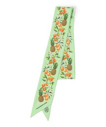 Atelier TOMORROWLAND DOUBLE FLOWER シルクスカーフ（バンダナ