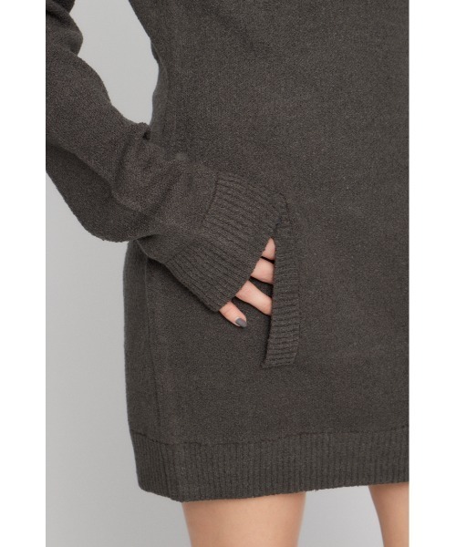 LAGUA GEM(ラグアジェム)の「SAILOR COLLAR ミニワンピース(ワンピース・レディース・チャコールグレー/ネイビー・SMALL/MEDIUM)」の20枚目の写真