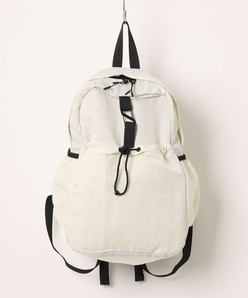 NOMBRE IMPAIR(ノンブルアンペール)の「【BEAURE】別注ナイロンリュック(バックパック/リュック・レディース・グレー/ブラック/ホワイト/サックスブルー/チャコールグレー/ダークブラウン・FREE)」の13枚目の写真