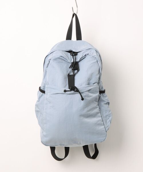 NOMBRE IMPAIR(ノンブルアンペール)の「【BEAURE】別注ナイロンリュック(バックパック/リュック・レディース・グレー/ブラック/ホワイト/サックスブルー/チャコールグレー/ダークブラウン・FREE)」の16枚目の写真