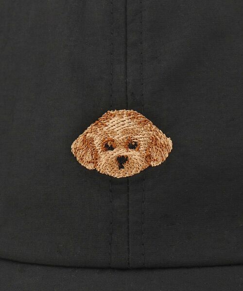 SHOO・LA・RUE（シューラルー）の「リアル犬刺繍キャップ（キャップ・レディース・ダークグレー/ブラック・00）」の8枚目の写真
