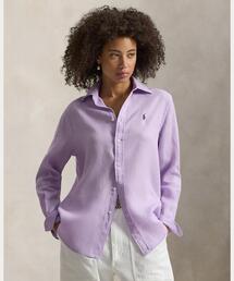 美品♡　ローレンラルフローレン　麻　ロールアップ　2WAY　リネン　シャツ POLO RALPH LAUREN / ポロ ラルフ ローレン シャツ・ブラウス（条件