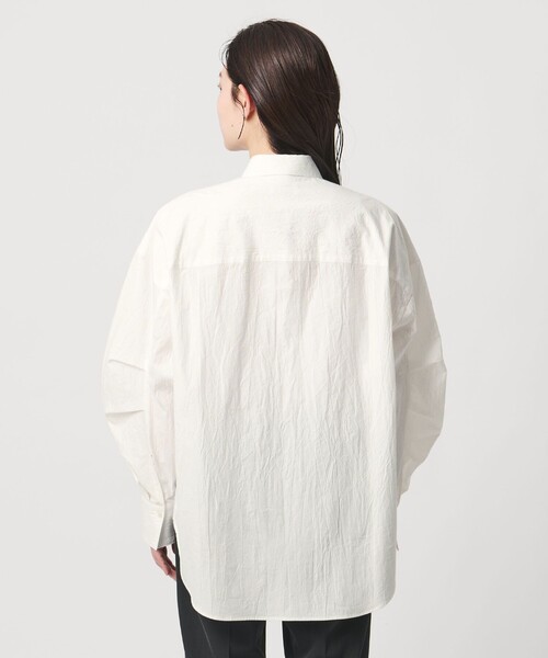 MARW UNITED ARROWS(マルゥ ユナイテッドアローズ)の「<MARW UNITED ARROWS>ワッシャー バルーンスリーブ シャツ(シャツ/ブラウス・レディース・ホワイト/ネイビー・FREE)」の17枚目の写真