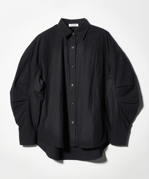 MARW UNITED ARROWS(マルゥ ユナイテッドアローズ)の「<MARW UNITED ARROWS>ワッシャー バルーンスリーブ シャツ(シャツ/ブラウス・レディース・ホワイト/ネイビー・FREE)」の18枚目の写真