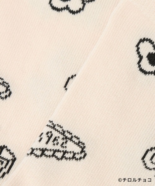 LEPSIM（レプシィム）の「【チロルチョコ×LEPSIM】アソートソックス　647990（ソックス/靴下・レディース・ブラウン/アイボリー/ブラック・ONE SIZE）」の14枚目の写真