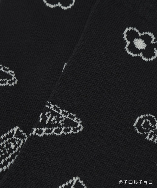 LEPSIM（レプシィム）の「【チロルチョコ×LEPSIM】アソートソックス　647990（ソックス/靴下・レディース・ブラウン/アイボリー/ブラック・ONE SIZE）」の17枚目の写真