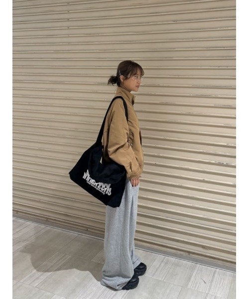 SLY（スライ）の「ESQWE MESSENGER BAGTHROW エスクェメッセンジャーバッグ（ショルダーバッグ・レディース・ブラック・FREE）」の15枚目の写真