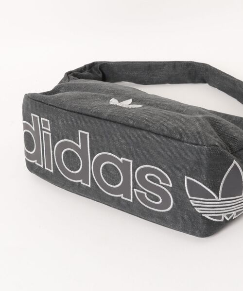 adidas(アディダス)の「adidas アディダス U SMALL SHOULDER DNM BAG バッグ KE0683 BLACK(ボディバッグ/ウエストポーチ・メンズ・ブラック・FREE)」の3枚目の写真