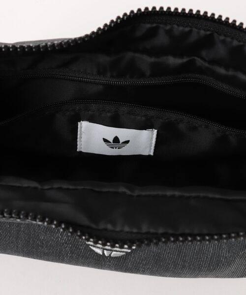 adidas(アディダス)の「adidas アディダス U SMALL SHOULDER DNM BAG バッグ KE0683 BLACK(ボディバッグ/ウエストポーチ・メンズ・ブラック・FREE)」の4枚目の写真