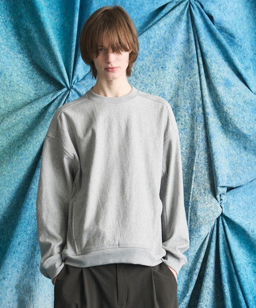 UNISEX》Crew Neck Prime-Over Pullover Sweatshirt/クルーネック