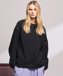 《UNISEX》Crew Neck Prime-Over Pullover Sweatshirt/クルーネックプライムオーバープルオーバースウェット【MAISON SPECIAL/メゾンスペシャル】