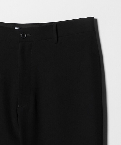 Thingless（シングレス）の「＜Thingless＞プレーンフロント ワイドパンツ（スラックス・メンズ・ブラック・L/M/S）」の3枚目の写真