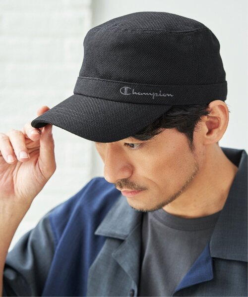 Champion(チャンピオン)の「Champion チャンピオン リネンライクワークキャップ(キャップ・メンズ・グレー/ブラック/ネイビー・FREE)」の14枚目の写真