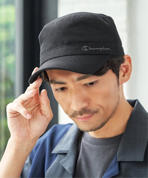 Champion(チャンピオン)の「Champion チャンピオン リネンライクワークキャップ(キャップ・メンズ・グレー/ブラック/ネイビー・FREE)」の15枚目の写真