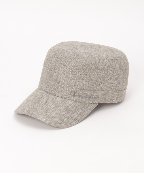 Champion(チャンピオン)の「Champion チャンピオン リネンライクワークキャップ(キャップ・メンズ・グレー/ブラック/ネイビー・FREE)」の1枚目の写真