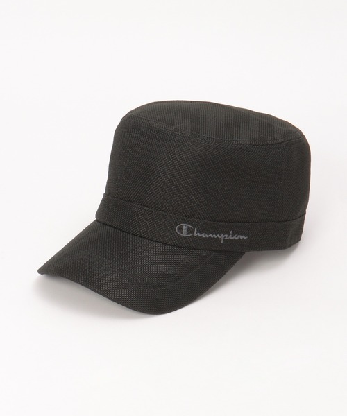 Champion(チャンピオン)の「Champion チャンピオン リネンライクワークキャップ(キャップ・メンズ・グレー/ブラック/ネイビー・FREE)」の2枚目の写真