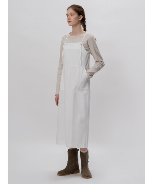 Eyelet strap one-piece (white)