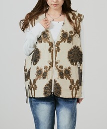 superNova.（スーパーノヴァ）の「superNova. Revrsible zirdp vest - Velevet jacquard / SN-491A,SN-491B（ベスト）」