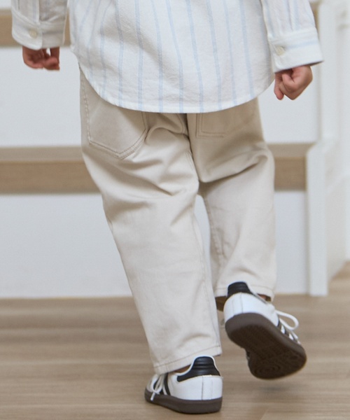 petit main（プティマイン）の「わんぱくストレッチパンツ（その他パンツ・キッズ・ネイビー/ベージュ/ホワイト系/ブルー・120cm/110cm/130cm/80ｃｍ/90cm/100cm）」の6枚目の写真