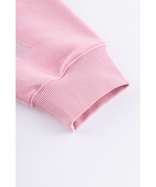 UNKNOWN LONDON(アンノウン・ロンドン)の「ジップフーディ|Pink Allover Cross Rhinestone Zip Hoodie|Unknown London(パーカー・メンズ・ピンク・X-LARGE/LARGE/SMALL/MEDIUM)」の4枚目の写真