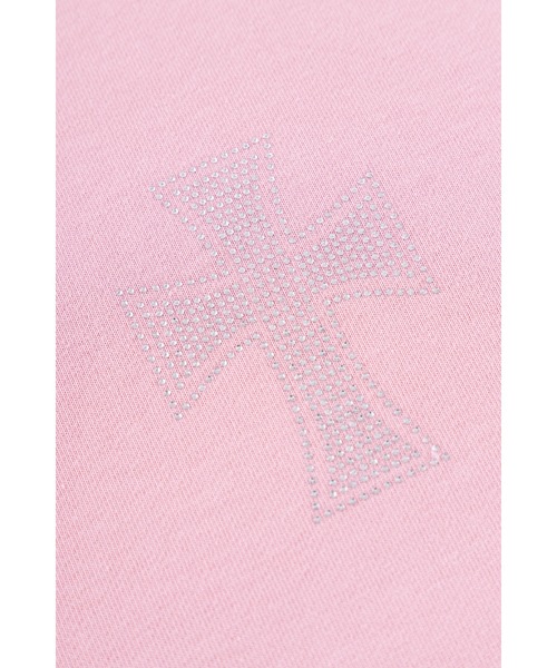 UNKNOWN LONDON(アンノウン・ロンドン)の「ジップフーディ|Pink Allover Cross Rhinestone Zip Hoodie|Unknown London(パーカー・メンズ・ピンク・X-LARGE/LARGE/SMALL/MEDIUM)」の5枚目の写真