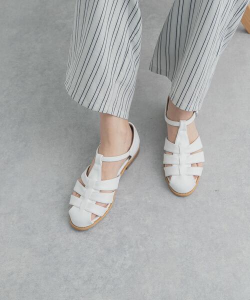 URBAN RESEARCH DOORS（アーバンリサーチドアーズ）の「グルカサンダル（サンダル・レディース・ブラック/アイボリー・37/36/38）」の3枚目の写真