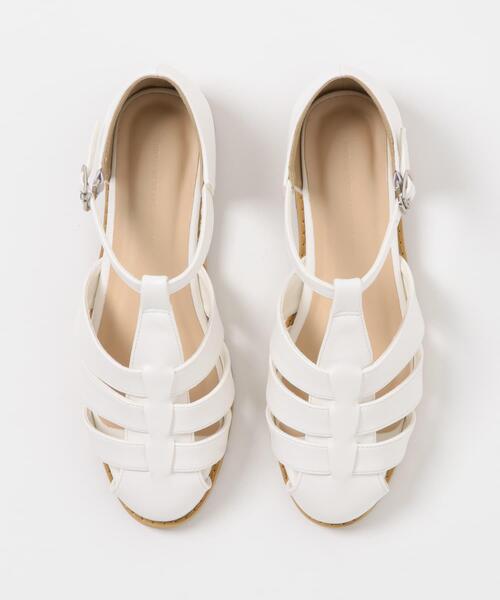 URBAN RESEARCH DOORS（アーバンリサーチドアーズ）の「グルカサンダル（サンダル・レディース・ブラック/アイボリー・37/36/38）」の5枚目の写真