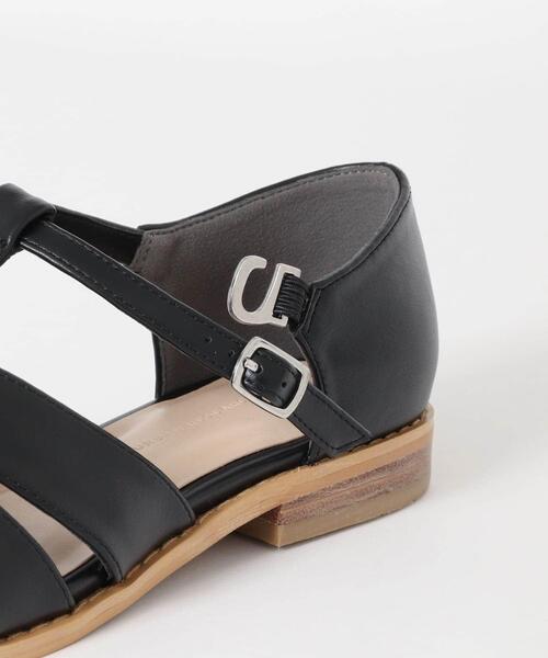 URBAN RESEARCH DOORS（アーバンリサーチドアーズ）の「グルカサンダル（サンダル・レディース・ブラック/アイボリー・37/36/38）」の9枚目の写真