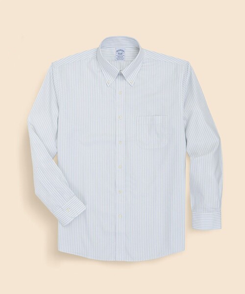 BROOKS BROTHERS(ブルックスブラザーズ)の「ストレッチロイヤルオックスフォード ドレスシャツ Regular Fit(ビジネスシャツ・メンズ・ホワイト×ブルー・14 1/2-31/15-31/15-33/15 1/2-31/15 1/2-32/15 1/2-33/16-31/16-32/16-33/16 1/2-32/16 1/2-33/16 1/2-34/17-32/17-33/17 1/2-34/17-34/15-32/14 1/2-32)」の4枚目の写真