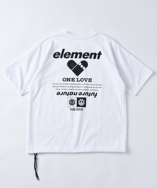 セール】ELEMENT メンズ TO THE PIECE SS Tシャツ 【2026年春夏モデル