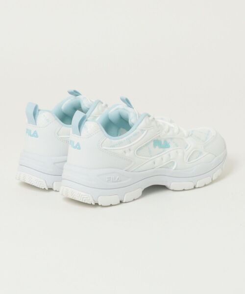 FILA(フィラ)の「【FILA】Dessert(スニーカー・レディース・ホワイト×ブルー・25.0cm/24.5cm/24.0cm/23.5cm/23.0cm/22.5cm)」の2枚目の写真