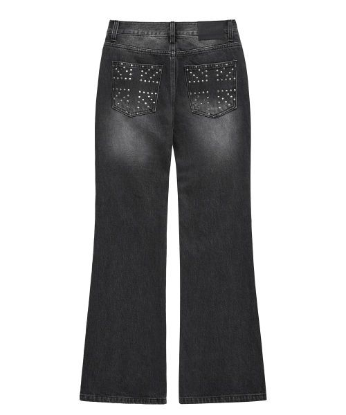 Midnight Move（ミッドナイトムーブ）の「england boots cut (black)（デニムパンツ・レディース・その他・SMALL/MEDIUM）」の18枚目の写真