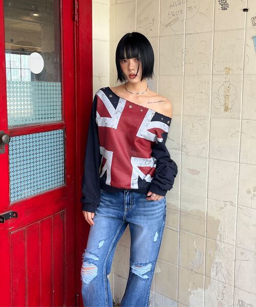 Midnight Move（ミッドナイトムーブ）の「england boots cut (black)（デニムパンツ・レディース・その他・SMALL/MEDIUM）」の3枚目の写真