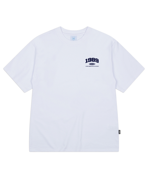 1989STANDARD(1989スタンダード)の「SMALL 1989 クールコットンオーバーサイズ半袖(SISSTD-0012)(Tシャツ/カットソー・メンズ・ホワイト/ライトグレー/ブラック/ネイビー・MEDIUM/LARGE/X-LARGE)」の6枚目の写真