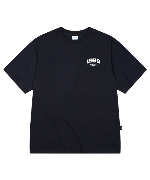 1989STANDARD(1989スタンダード)の「SMALL 1989 クールコットンオーバーサイズ半袖(SISSTD-0012)(Tシャツ/カットソー・メンズ・ホワイト/ライトグレー/ブラック/ネイビー・MEDIUM/LARGE/X-LARGE)」の7枚目の写真