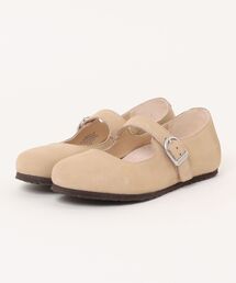 BIRKENSTOCK | ビルケンシュトック 1031613 Santa Clarita LENB Sandcastle 【Narrow】 サンタクラリタ ヌバックサンドキャッスル ナロー幅(バレエシューズ)