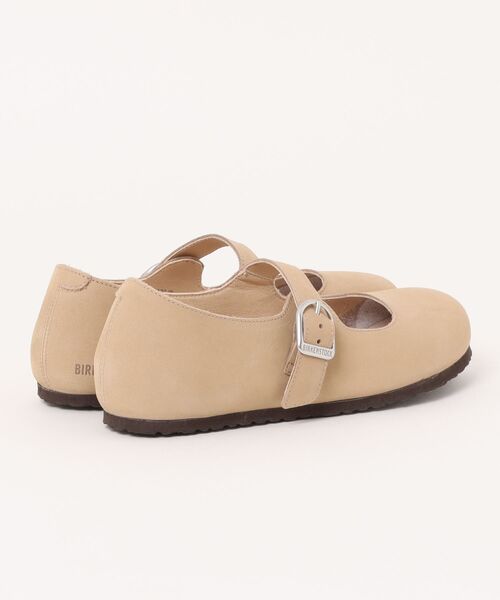 BIRKENSTOCK(ビルケンシュトック)の「ビルケンシュトック 1031613 Santa Clarita LENB Sandcastle 【Narrow】 サンタクラリタ ヌバックサンドキャッスル ナロー幅(バレエシューズ・レディース・ベージュ・39/38/37/40)」の2枚目の写真