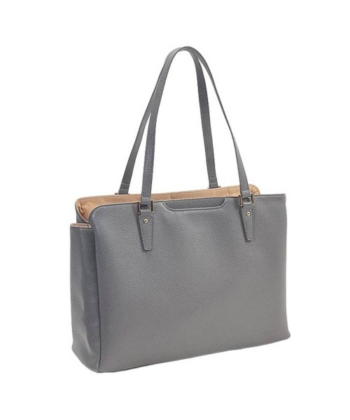 BACKYARD FAMILY(バックヤードファミリー)の「VALENTINO VISCANI トートバッグ 53442(トートバッグ・レディース・ブラウン/アッシュブラウン/ブルー/ブラック/グレー・FREE)」の10枚目の写真