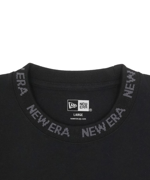 NEW ERA(ニューエラ)の「ニューエラアパレル 半袖Tシャツ ジャガード襟 ONSPOTZ別注(Tシャツ/カットソー・メンズ・ブラック/ホワイト・L/M/S/XL/XXL)」の7枚目の写真