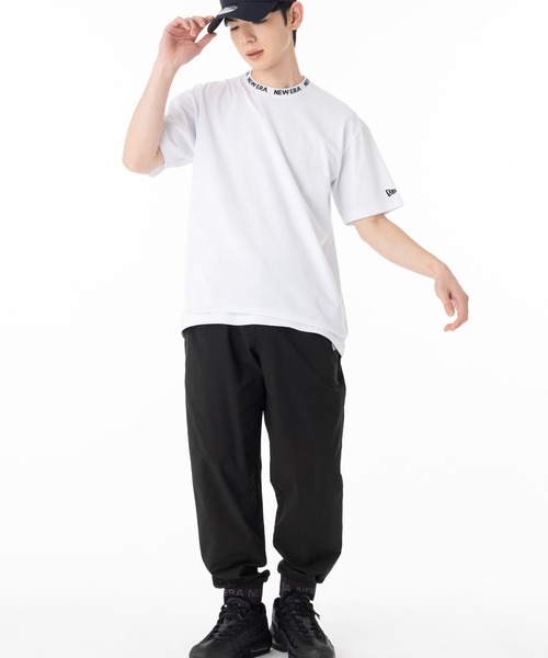 NEW ERA(ニューエラ)の「ニューエラアパレル 半袖Tシャツ ジャガード襟 ONSPOTZ別注(Tシャツ/カットソー・メンズ・ブラック/ホワイト・L/M/S/XL/XXL)」の17枚目の写真