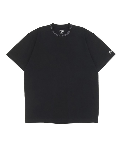 NEW ERA(ニューエラ)の「ニューエラアパレル 半袖Tシャツ ジャガード襟 ONSPOTZ別注(Tシャツ/カットソー・メンズ・ブラック/ホワイト・L/M/S/XL/XXL)」の5枚目の写真